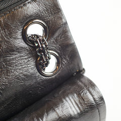 Chanel Mini Reissue Black Calfksin Black Hardware 23 Series