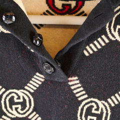 Gucci Reversible GG Jacquard Dress Wool