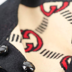 Gucci Reversible GG Jacquard Dress Wool