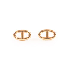 Hermes Farandole Earrings Rose Gold