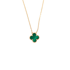 Van Cleef & Arpels Vintage Malachite Necklace