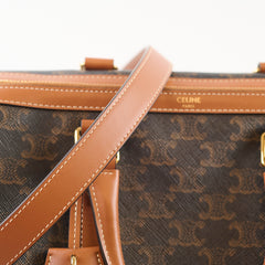 Celine Large Boston Monogram Canvas
