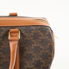 Celine Large Boston Monogram Canvas