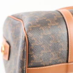 Celine Large Boston Monogram Canvas