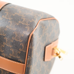 Celine Large Boston Monogram Canvas