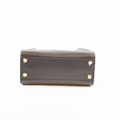 Fendi Mini Peekaboo Calfskin Black