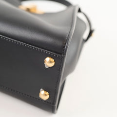 Fendi Mini Peekaboo Calfskin Black