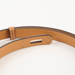 Hermes Kelly 18 Belt Epsom Gold