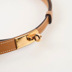 Hermes Kelly 18 Belt Epsom Gold