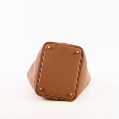 Hermes Brown Picotin 18 Bag - B Stamp
