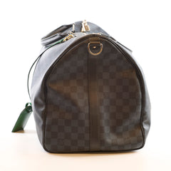 Louis Vuitton Keepall 55 Bandoulière Damier Graphite canvas Black/Navy