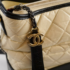 Chanel Medium Gabrielle Beige/Black