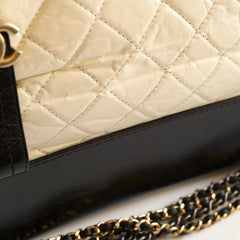 Chanel Medium Gabrielle Beige/Black