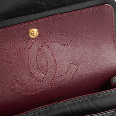 Chanel Mini Lucky Charm Reissue 2.55 Lambskin Black- 24 Series