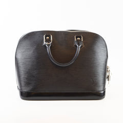 Louis Vuitton Alma PM Epi Black