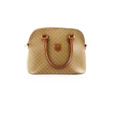 Celine Vintage Macadam Dome Satchel Bag