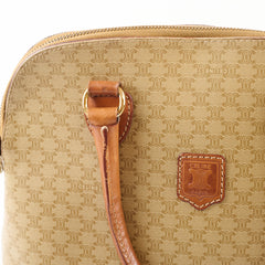 Celine Vintage Macadam Dome Satchel Bag