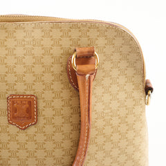 Celine Vintage Macadam Dome Satchel Bag