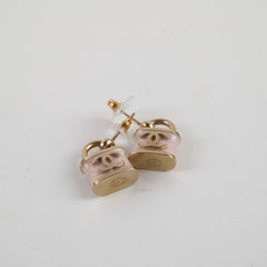 Chanel B18P Padlock Earrings 9.5/10