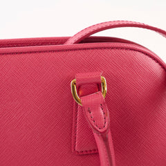 Prada Medium Saffiano Lux Promenade Pink