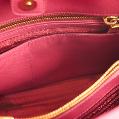 Prada Medium Saffiano Lux Promenade Pink