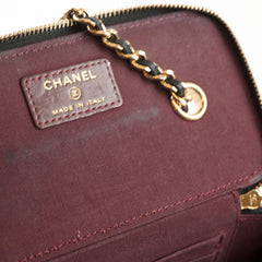 Chanel Vanity Case Lambskin Black