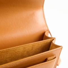 Saint Laurent Medium Sunset Calfskin Tan