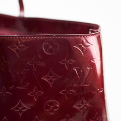 Louis Vuitton Wilshire GM Vernis Tote Amarante