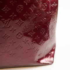 Louis Vuitton Wilshire GM Vernis Tote Amarante