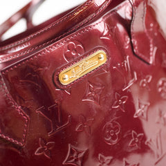Louis Vuitton Wilshire GM Vernis Tote Amarante