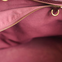 Louis Vuitton Wilshire GM Vernis Tote Amarante