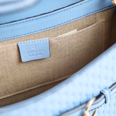 Gucci Emily Chain Shoulder Bag Light Blue