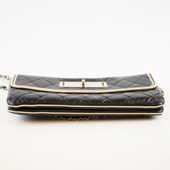 Chanel East West Flap Black