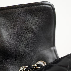 Chanel East West Flap Black