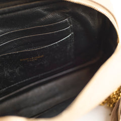 Saint Laurent Mini Lou Camera Bag Beige