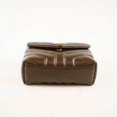 Saint Laurent Toy Loulou Soil Brown