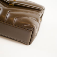 Saint Laurent Toy Loulou Soil Brown