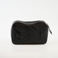 Gucci Marmont Small Camera Belt Bag Black