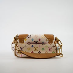 Louis Vuitton x Takashi Murakami Marilyn Shoulder Bag White Monogram Multicolor