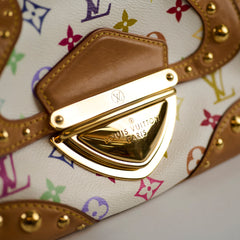 Louis Vuitton x Takashi Murakami Marilyn Shoulder Bag White Monogram Multicolor