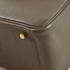 Hermes Lindy 26 Clemence Gris Etain - Y Stamp