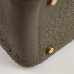 Hermes Lindy 26 Clemence Gris Etain - Y Stamp