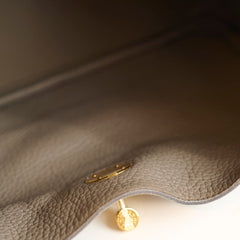 Hermes Lindy 26 Clemence Gris Etain - Y Stamp