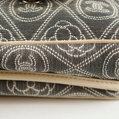 Chanel Camelia Quilted Double Sided Flap (25 Series)