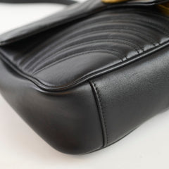 Gucci GG Marmont Large Shoulder Bag Black
