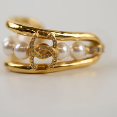 Chanel Pearl Stud Earrings 23P