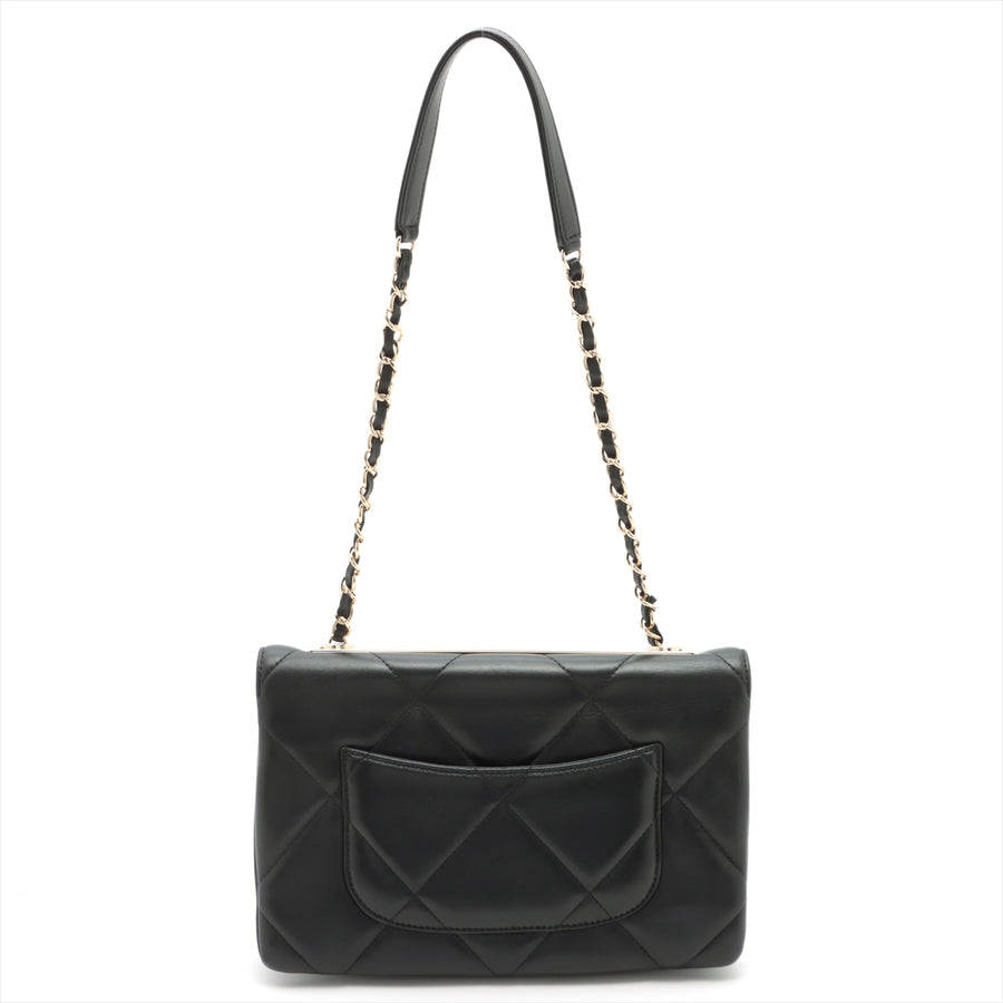 Trendy cc leather crossbody bag Chanel Black in Leather - 25273999