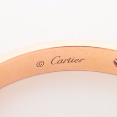 Cartier pink gold Love 17 half diamond Bracelet