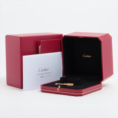 Cartier pink gold Love half diamond Bracelet