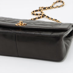 ITEM 15 - Chanel Medium Vintage Diana Lambskin Black - Series 2